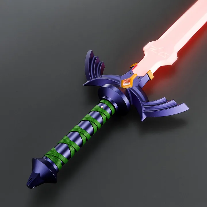 Shadow Sealer with the blade lit red